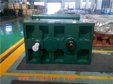  plastic extruder gear reduction