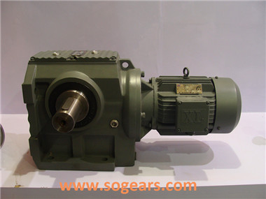 K97 helical bevel gear box, 90 degree gear.