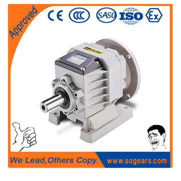 In-line helical gear drive